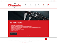 Tablet Screenshot of diesella.com